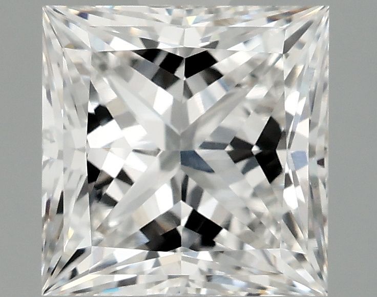 2.10 ct. princess Lab Grown Diamond front image