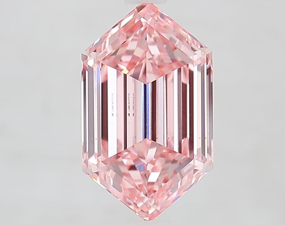 2.39 ct lab-grown Hexagonal Diamond