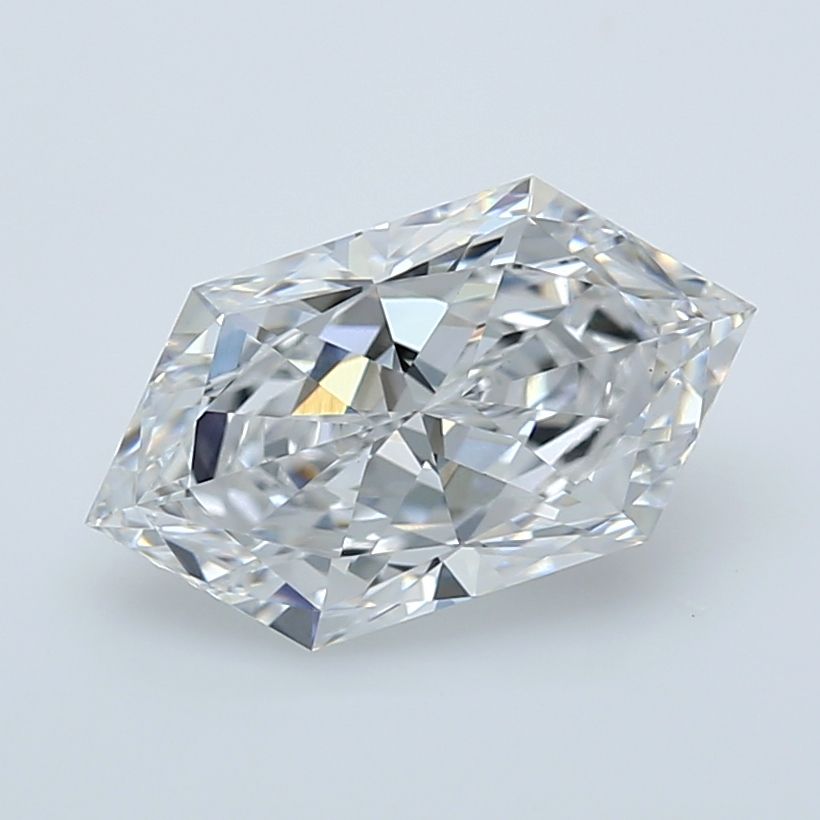 3.01 ct lab-grown Hexagonal Diamond