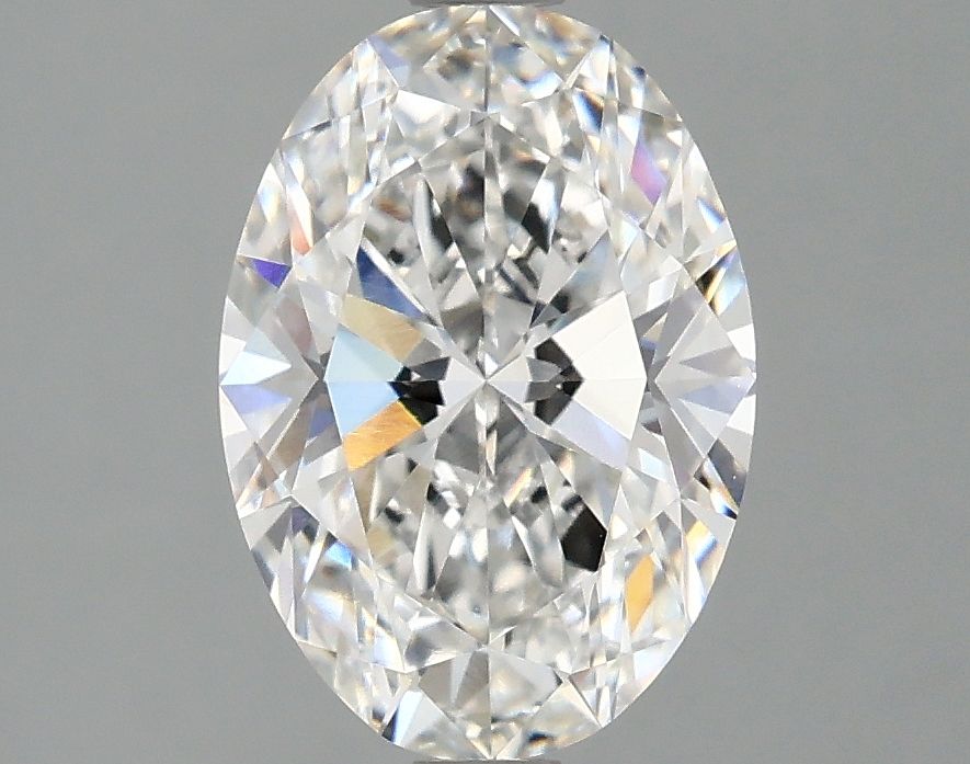 2.10 ct. oval Lab Grown Diamond front image