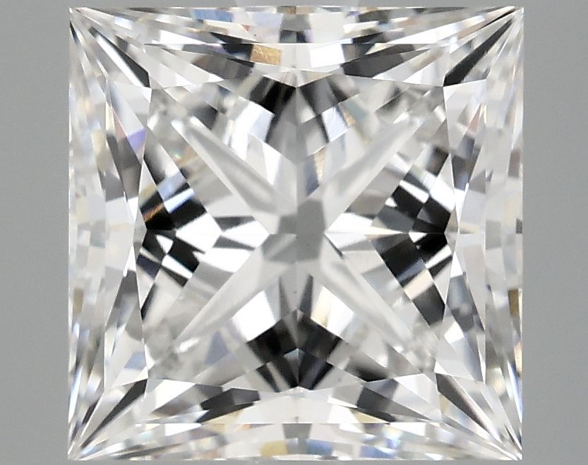 4.20 ct. princess Lab Grown Diamond front image
