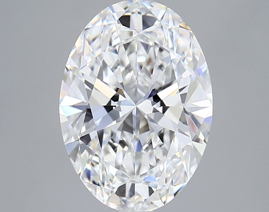 3.08 ct. oval Lab Grown Diamond front image