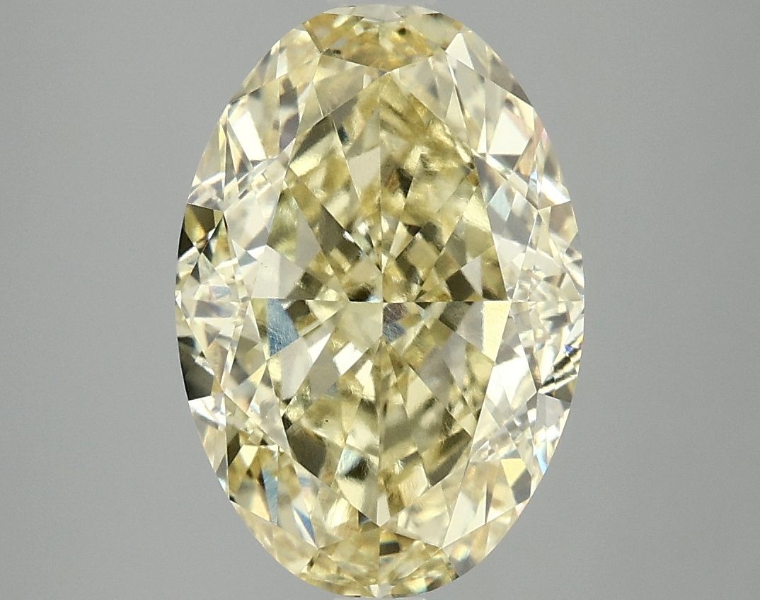 5.09 ct. oval Lab Grown Diamond front image