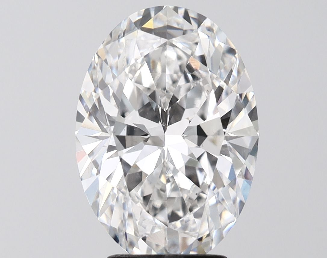 4.07 ct. oval Lab Grown Diamond front image