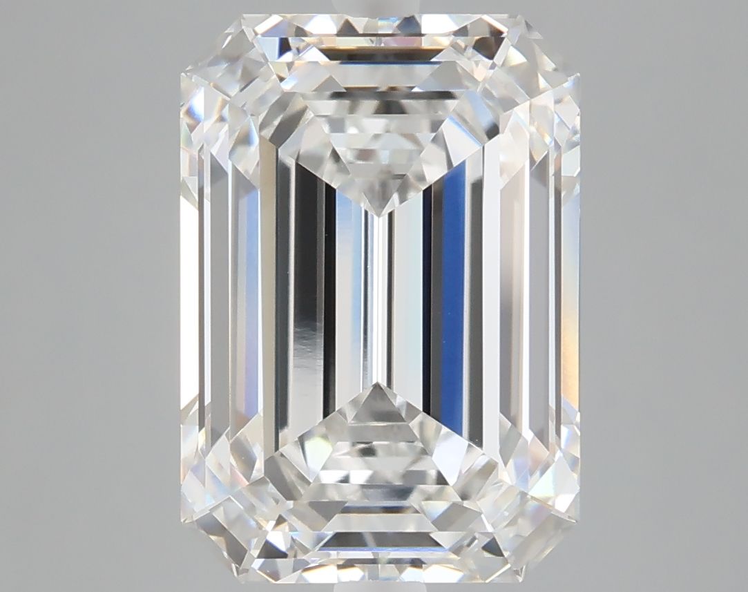 6.20 ct. emerald Lab Grown Diamond front image