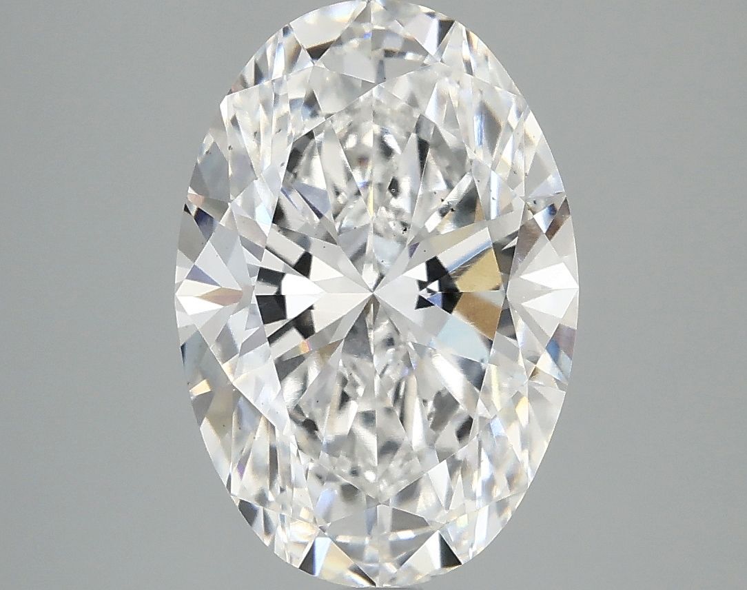 3.89 ct. oval Lab Grown Diamond front image