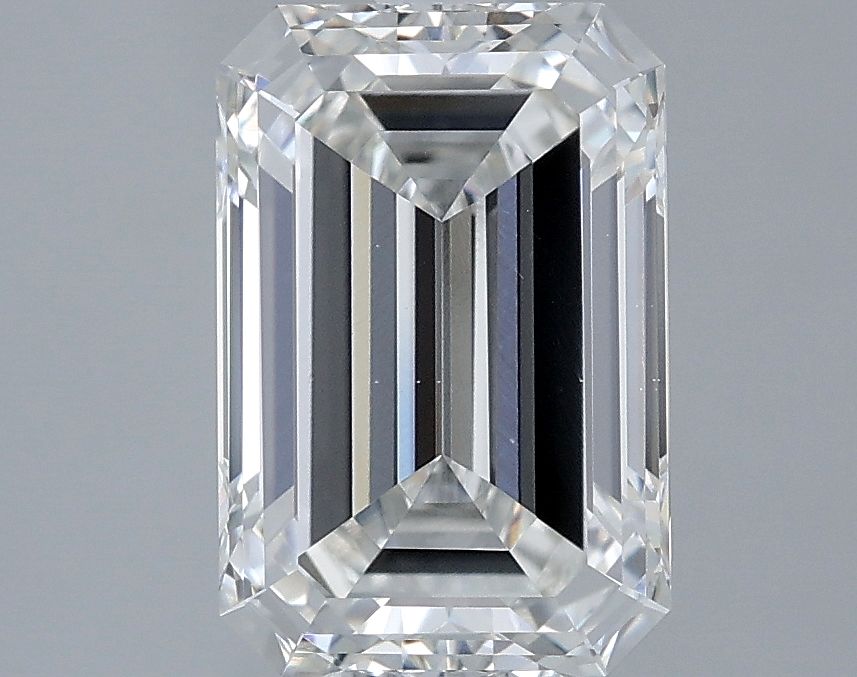 3.04 ct. emerald Lab Grown Diamond front image