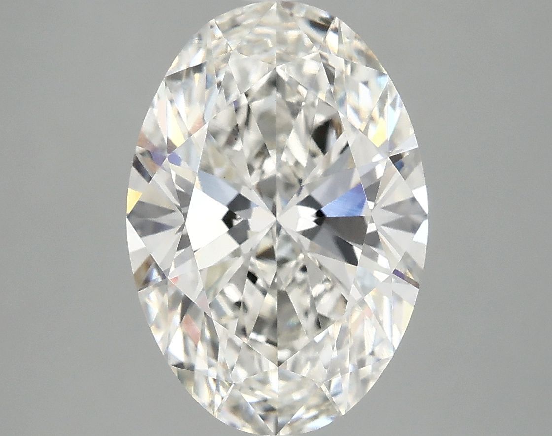 3.87 ct. oval Lab Grown Diamond front image