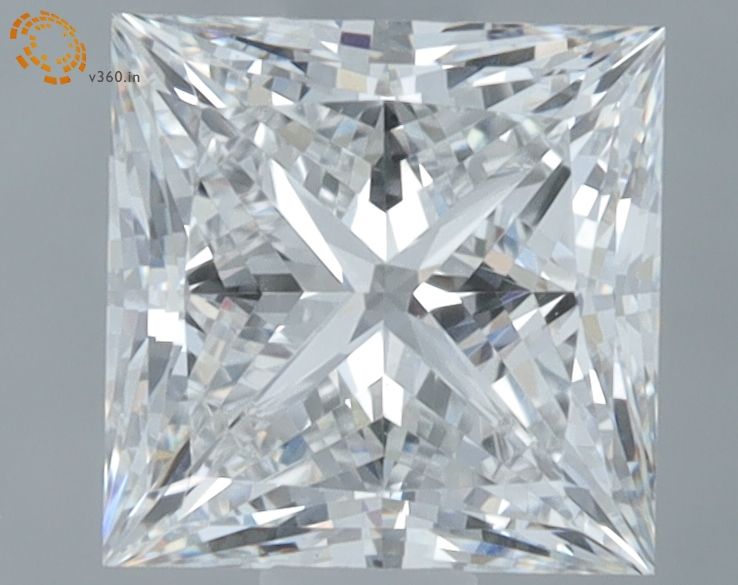 1.05 ct. princess Lab Grown Diamond front image