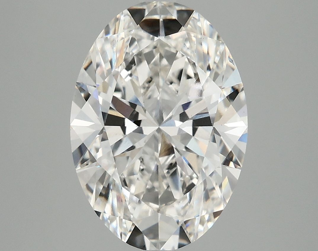 4.09 ct. oval Lab Grown Diamond front image