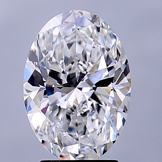 2.66 ct. oval Lab Grown Diamond front image