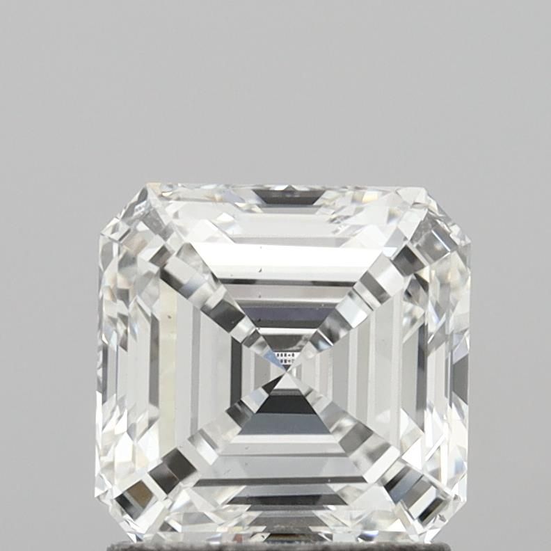 1.57 ct lab-grown Asscher Diamond