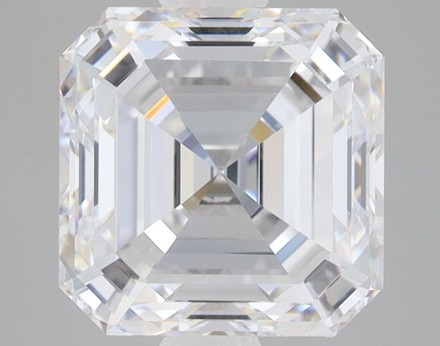 4.08 ct lab-grown Asscher Diamond