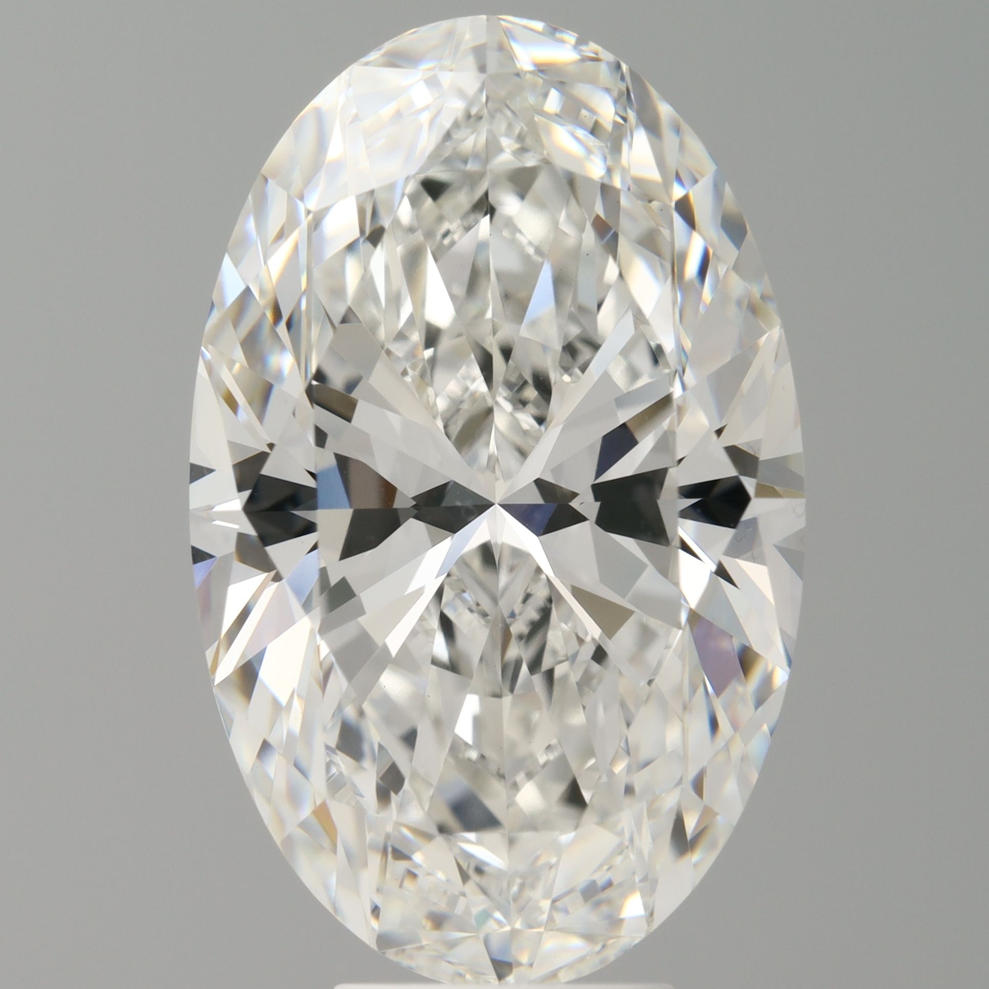 8.06 ct. oval Lab Grown Diamond front image