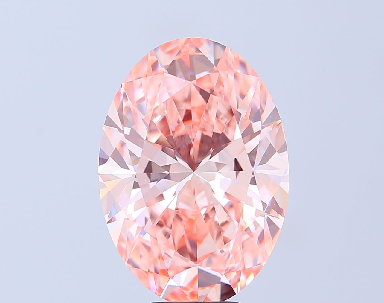 8.09 ct. oval Lab Grown Diamond front image
