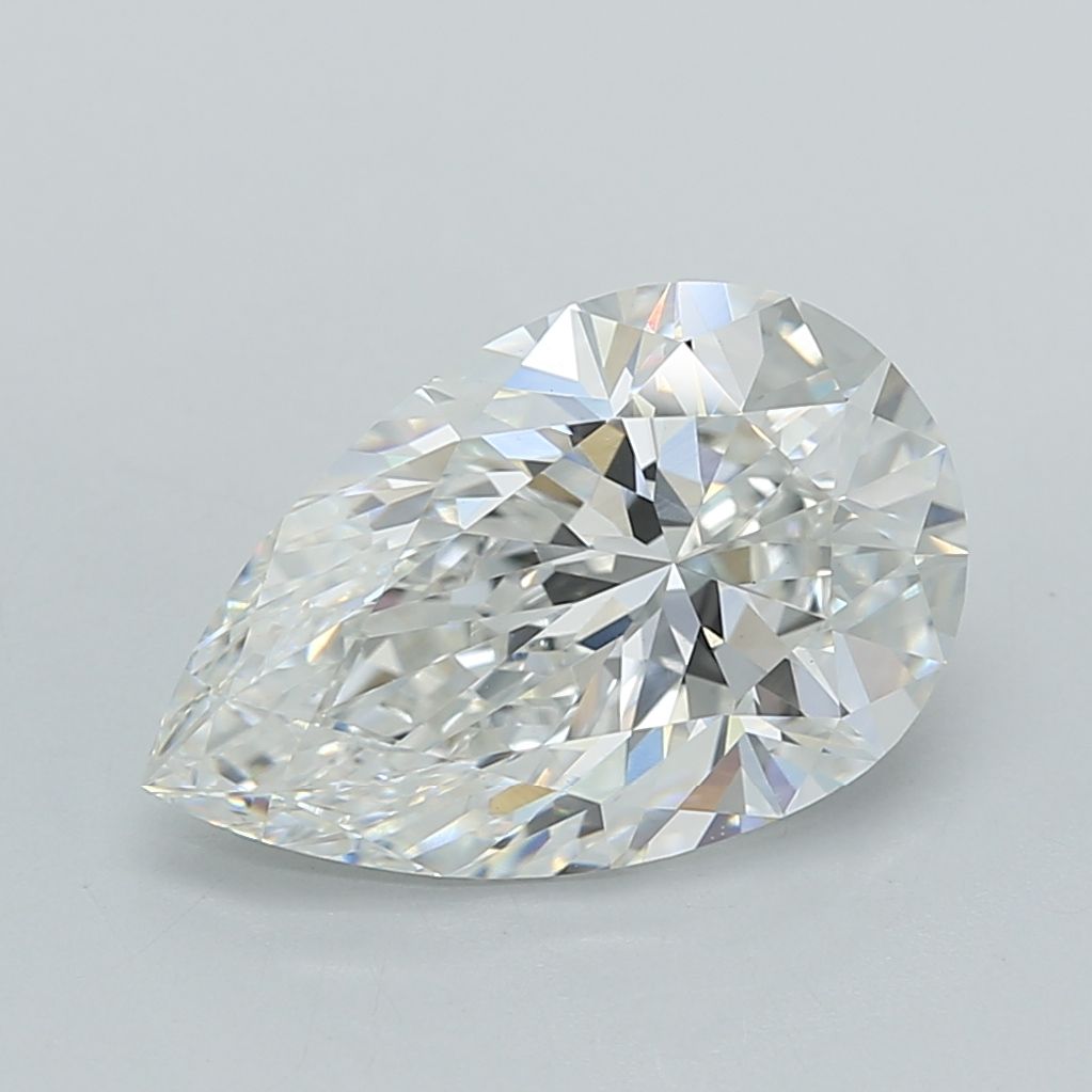 3.01 ct. pear Lab Grown Diamond front image