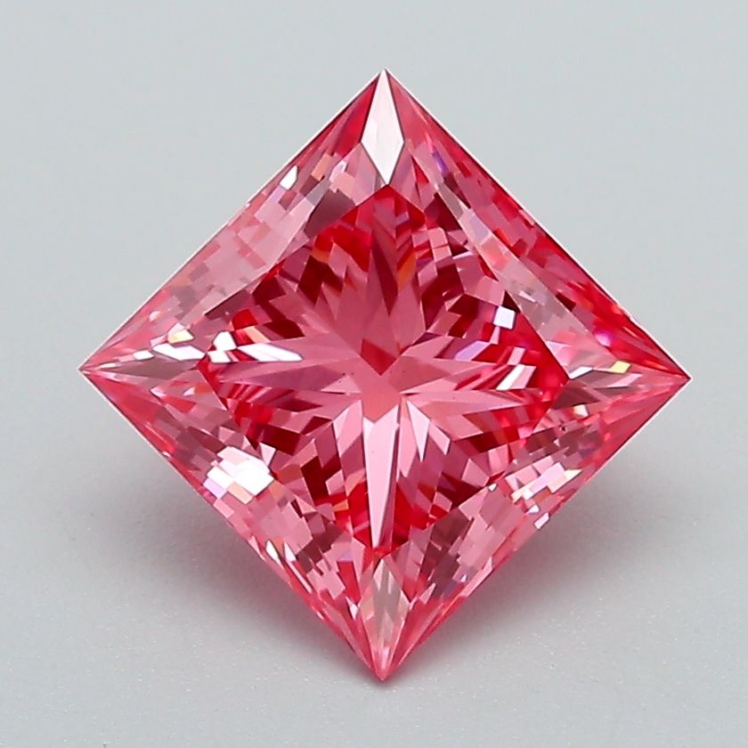 2.01 ct. princess Lab Grown Diamond front image