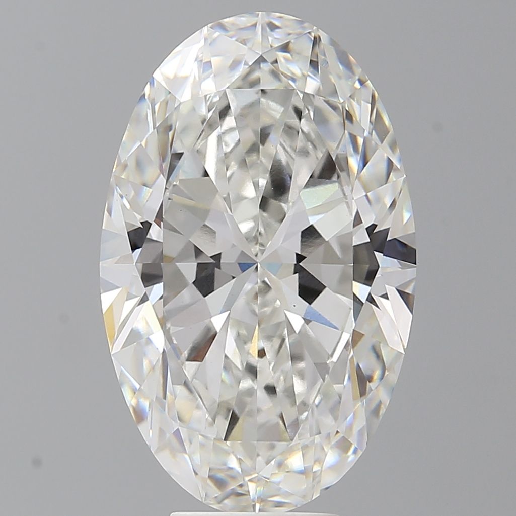 8.08 ct. oval Lab Grown Diamond front image