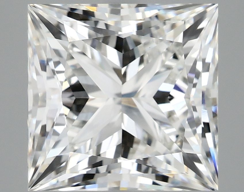 5.09 ct. princess Lab Grown Diamond front image