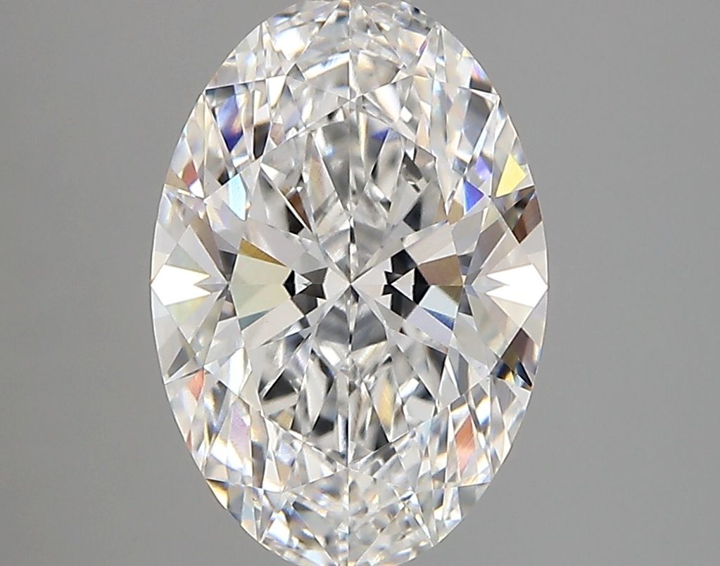 2.82 ct. oval Lab Grown Diamond front image