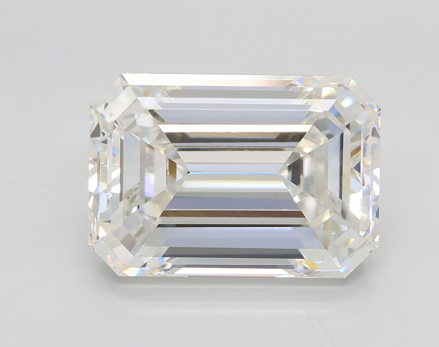 8.03 ct. emerald Lab Grown Diamond front image