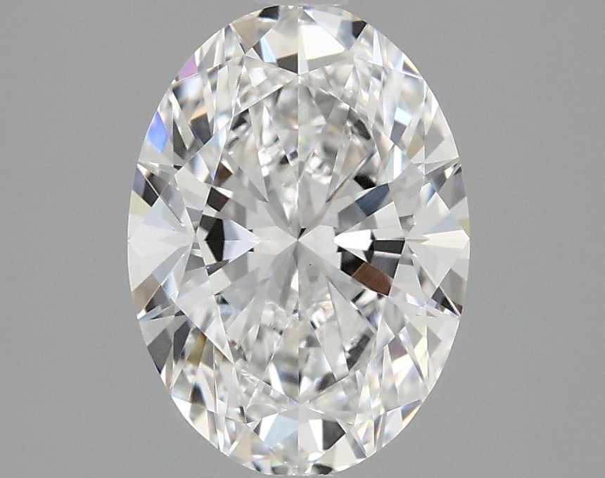2.10 ct. oval Lab Grown Diamond front image