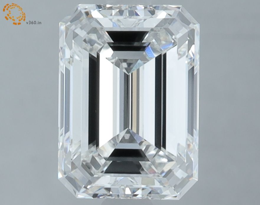2.03 ct. emerald Lab Grown Diamond front image
