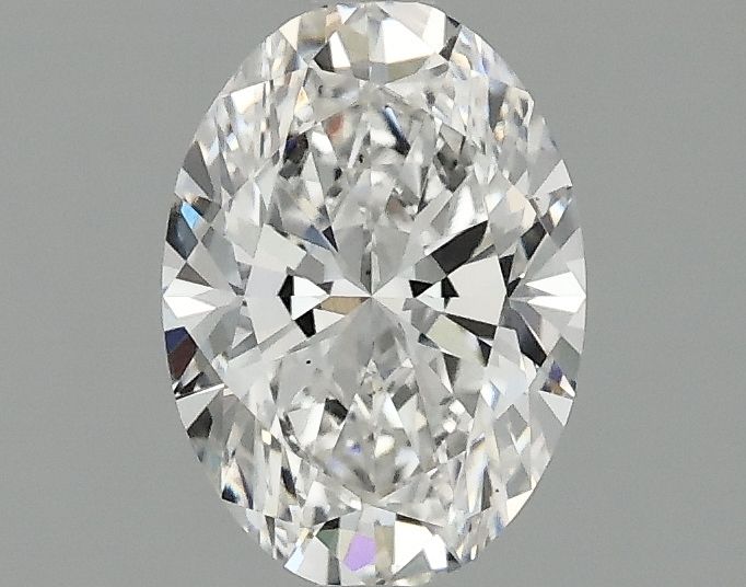 1.10 ct. oval Lab Grown Diamond front image