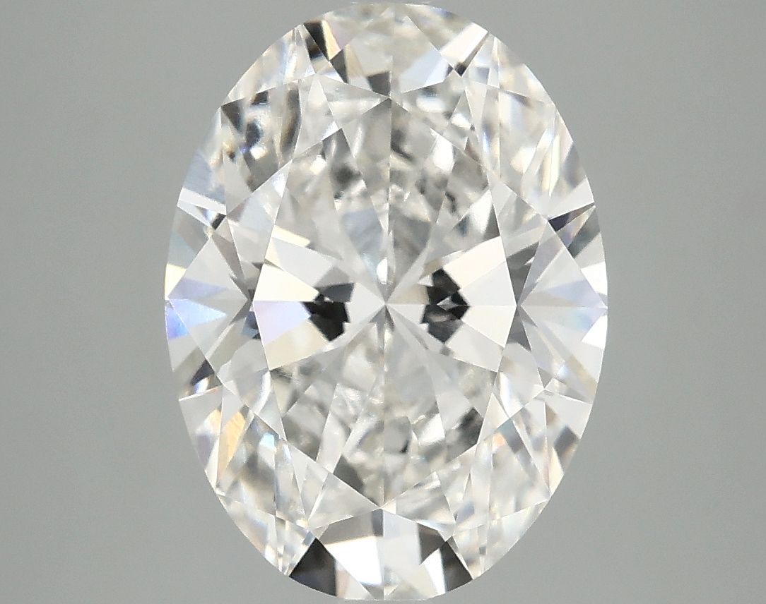 3.84 ct. oval Lab Grown Diamond front image