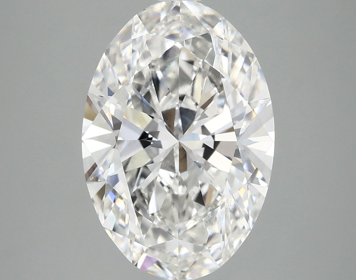 3.83 ct. oval Lab Grown Diamond front image