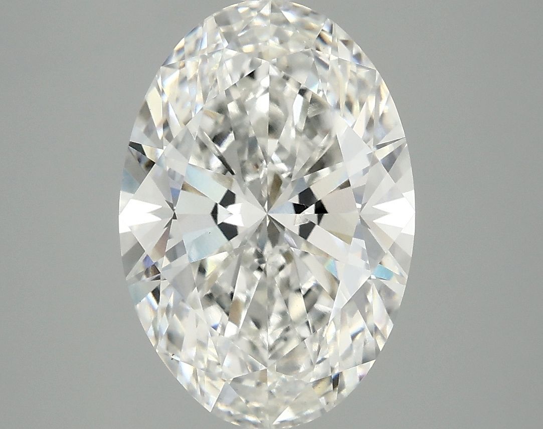 3.89 ct. oval Lab Grown Diamond front image