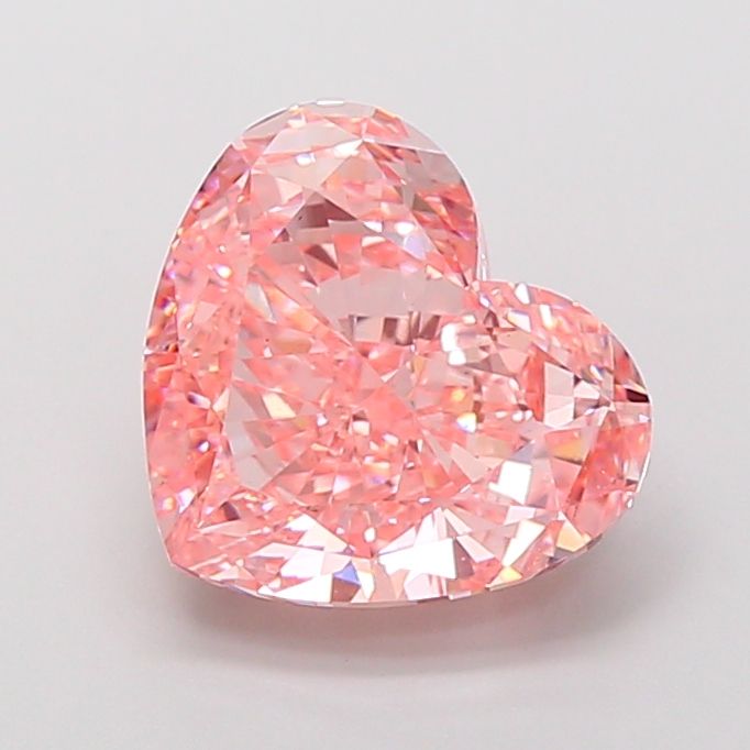 5.06 ct. heart Lab Grown Diamond front image