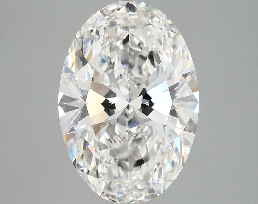 3.94 ct. oval Lab Grown Diamond front image