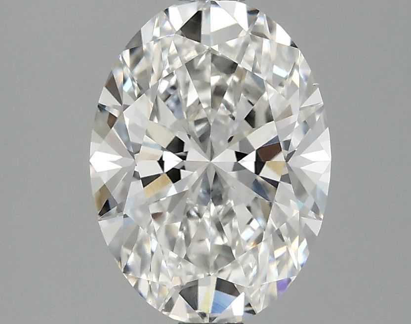 2.08 ct. oval Lab Grown Diamond front image