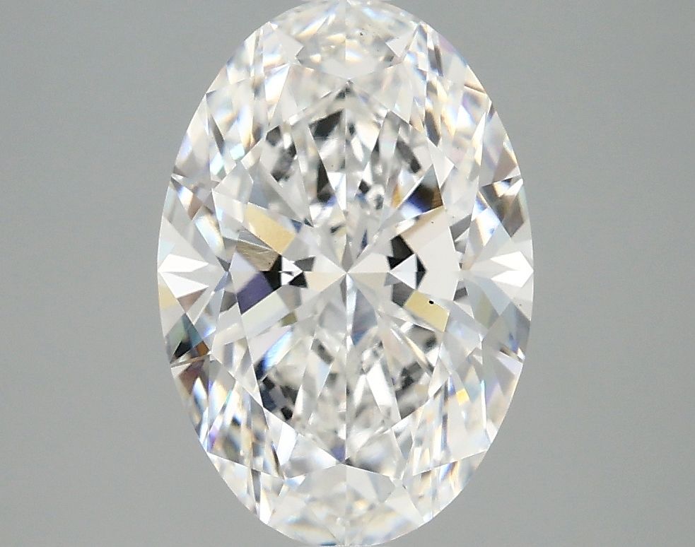 2.87 ct. oval Lab Grown Diamond front image