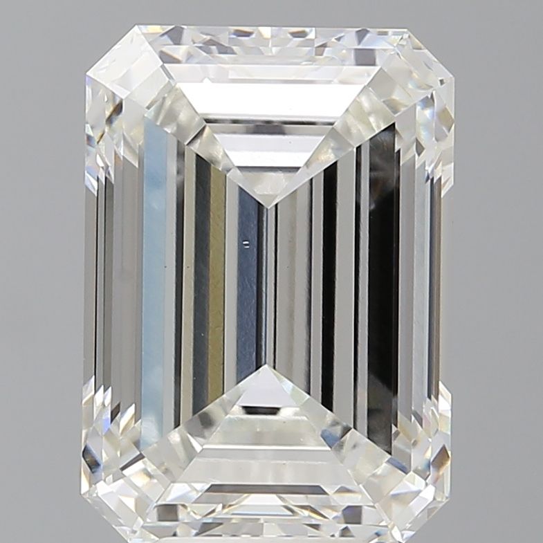 7.53 ct. emerald Lab Grown Diamond front image