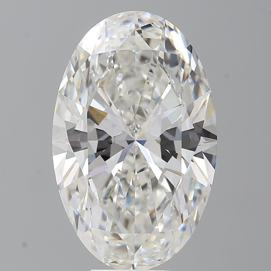8.59 ct. oval Lab Grown Diamond front image
