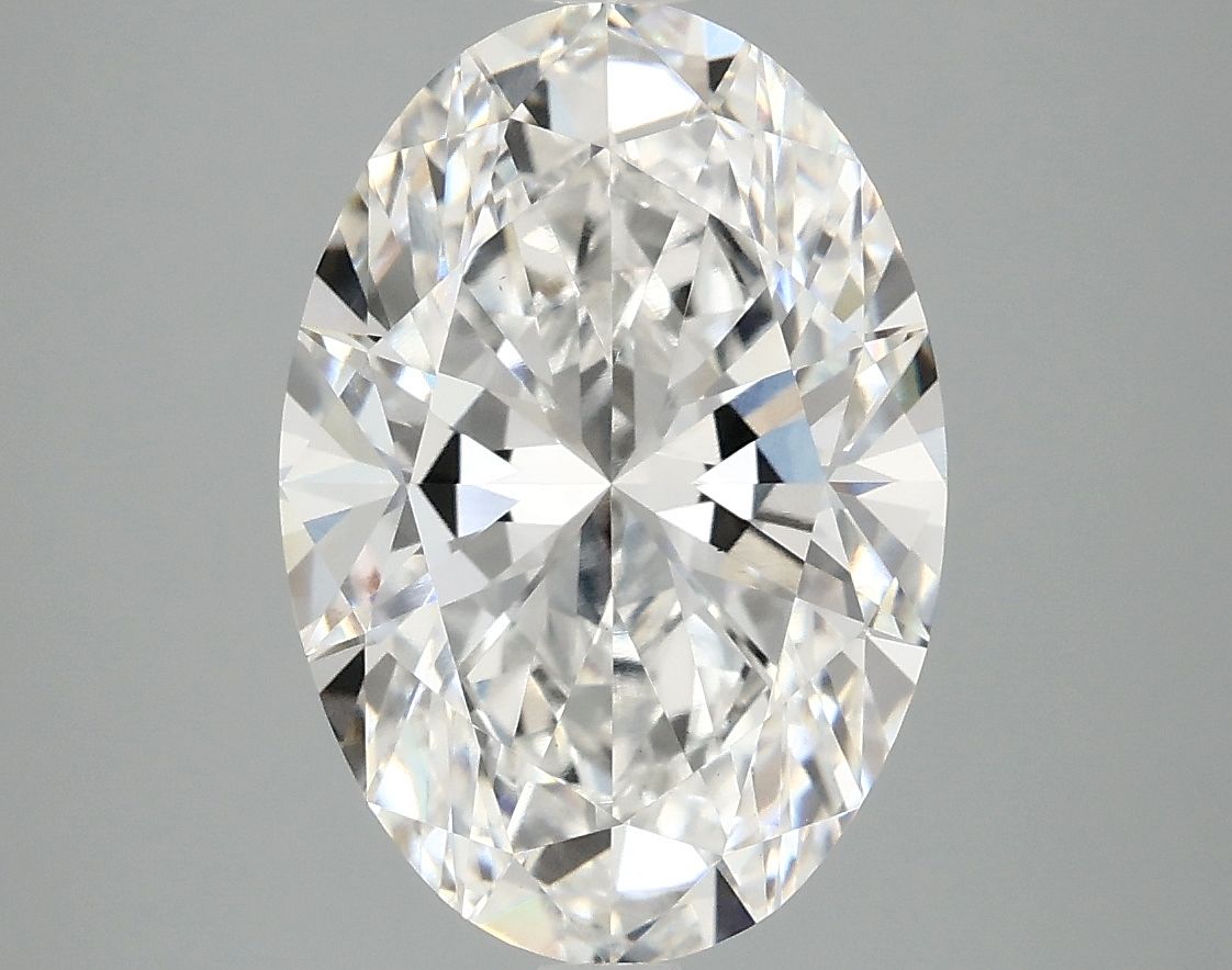 4.09 ct. oval Lab Grown Diamond front image