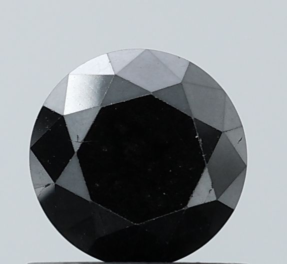 0.88 Carat Round Diamond Black VS1