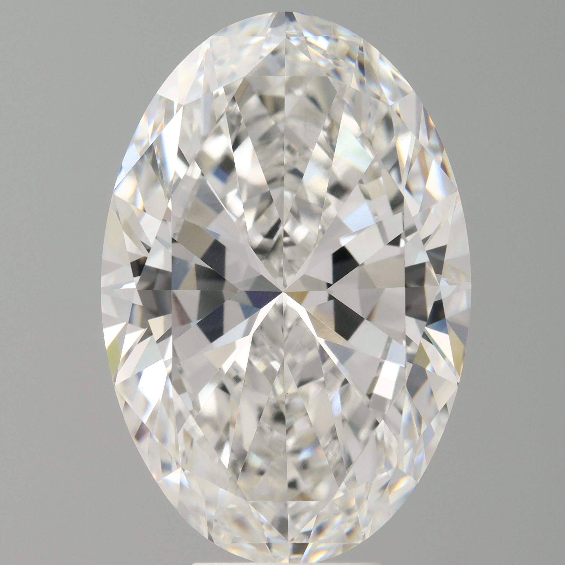 9.02 ct. oval Lab Grown Diamond front image