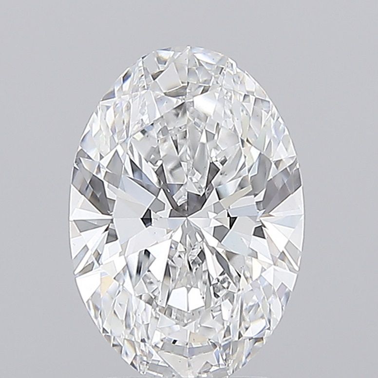 3.04 ct. oval Lab Grown Diamond front image