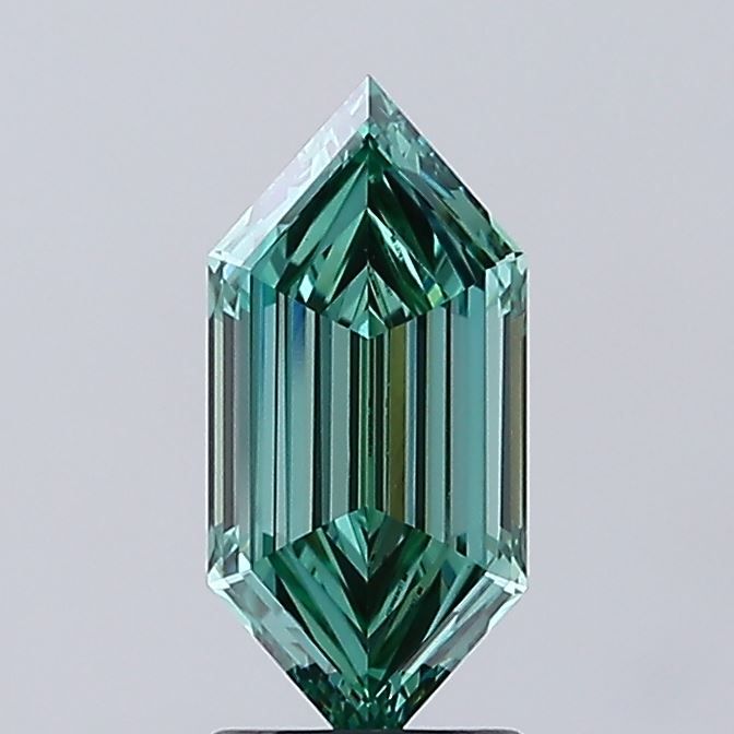 1.75 ct lab-grown Hexagonal Diamond