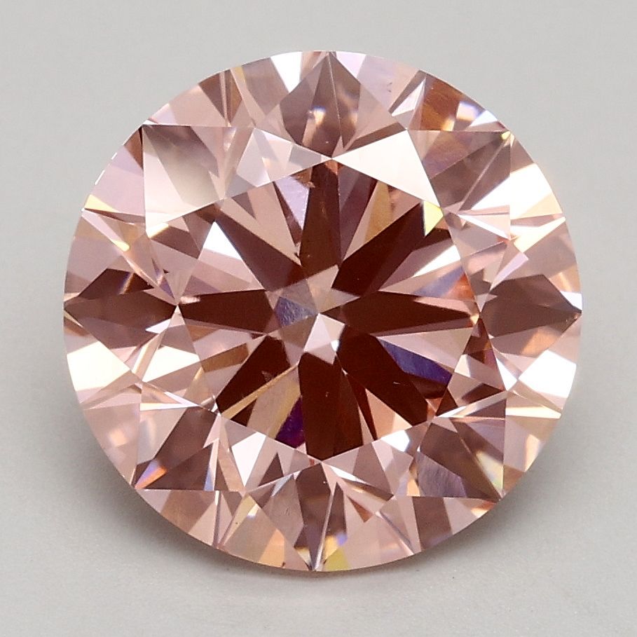 2.75 ct. round Lab Grown Diamond front image
