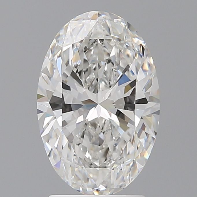 2.60 ct. oval Lab Grown Diamond front image