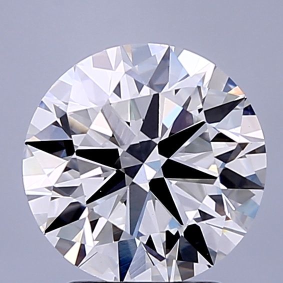 2.50 ct. round Lab Grown Diamond front image