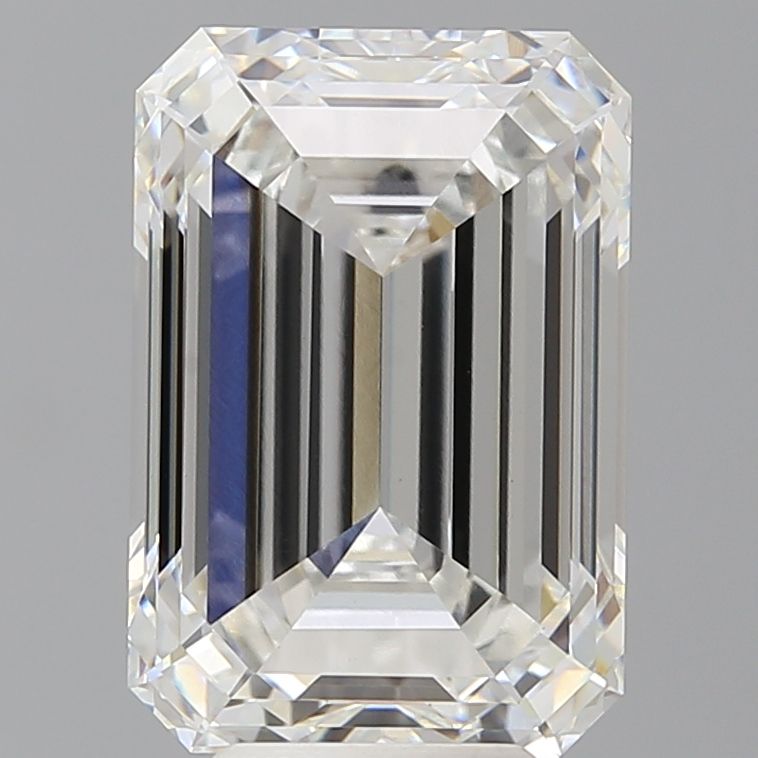 6.56 ct. emerald Lab Grown Diamond front image