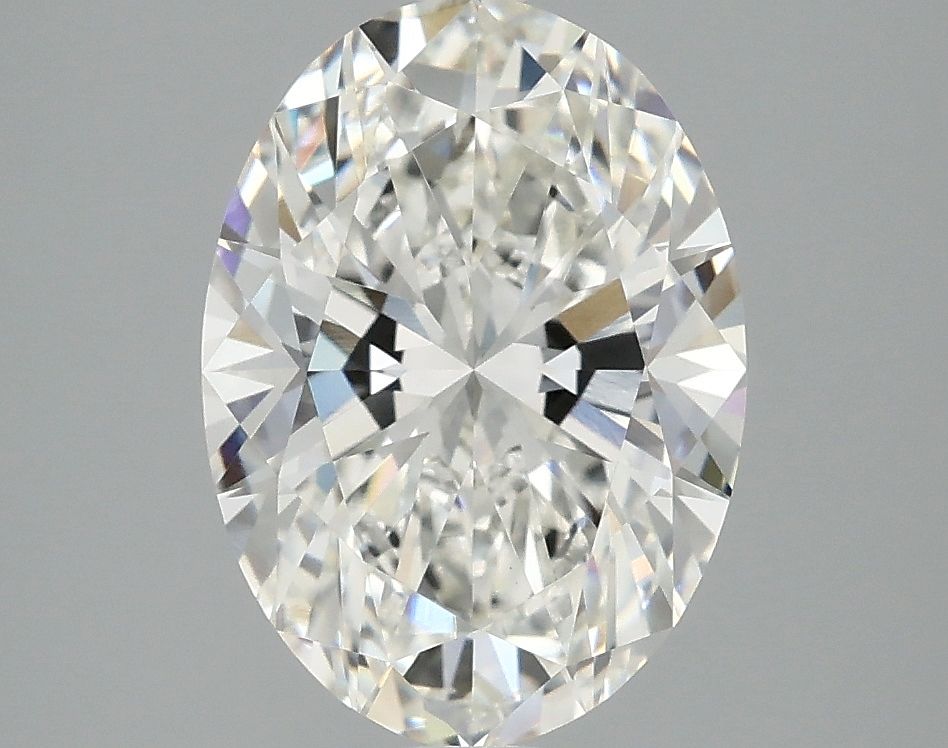 3.01 ct. oval Lab Grown Diamond front image