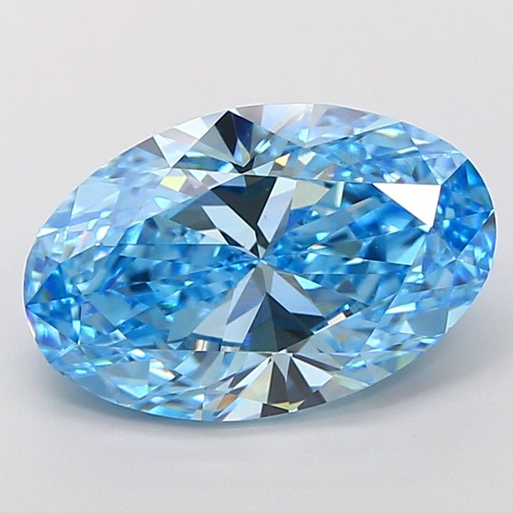 4.09 ct. oval Lab Grown Diamond front image