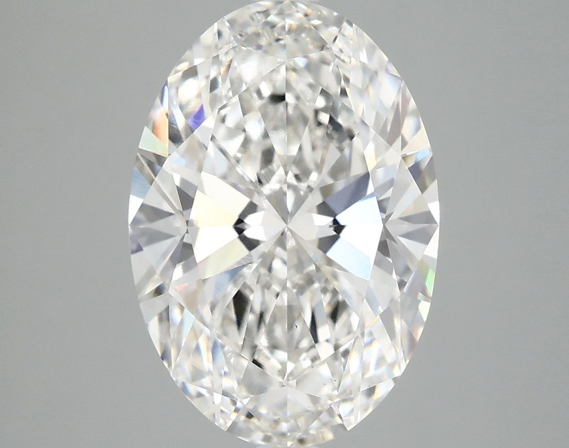 3.80 ct. oval Lab Grown Diamond front image