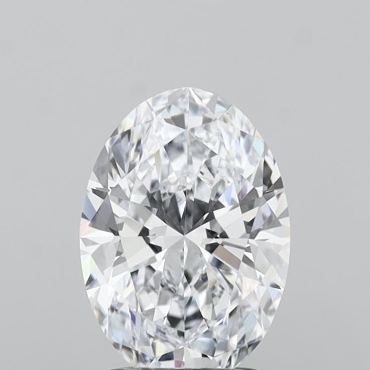 2.00 ct. oval Lab Grown Diamond front image